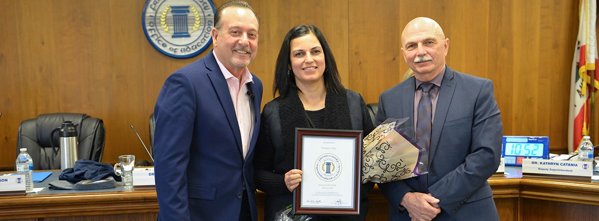 Villa honored as February Employee of the Month