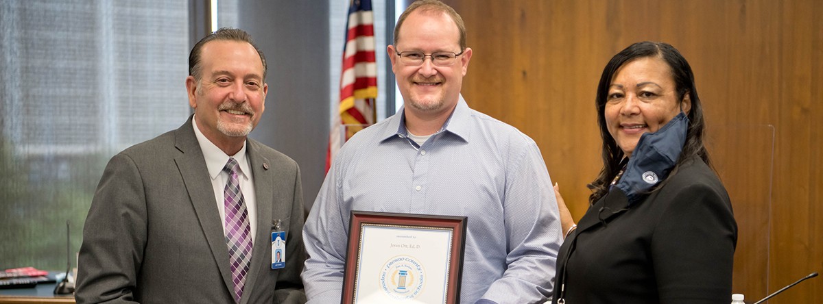 Ott honored as October Employee of the Month
