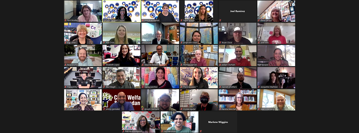 Group photo of the 2020 Innovation Grant Award winners.