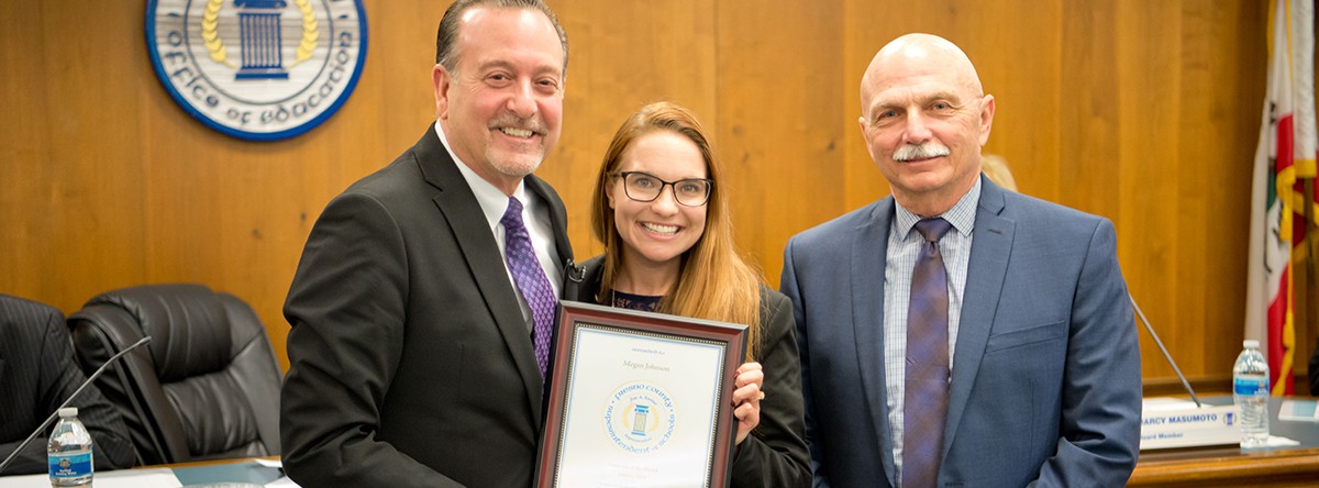 Johnson honored as January Employee of the Month