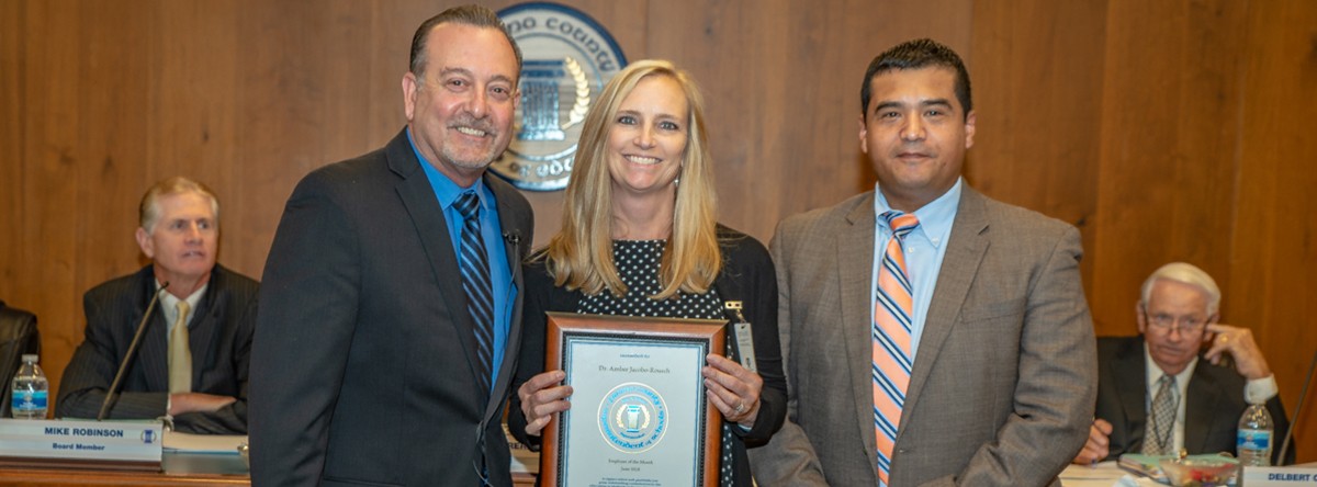 Jacobo honored as June Employee of the Month