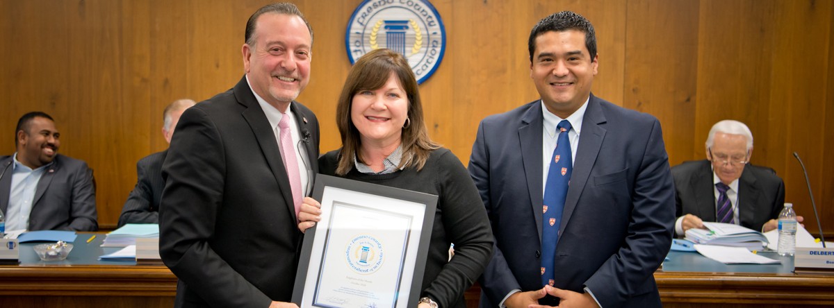 Clark honored as October Employee of the Month