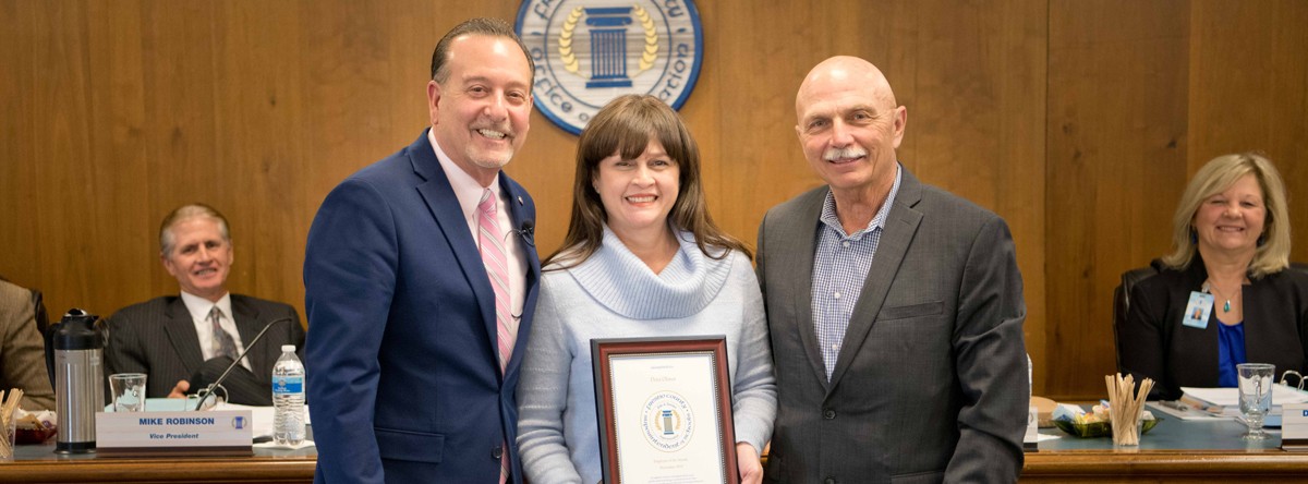 Olmos honored as November Employee of the Month