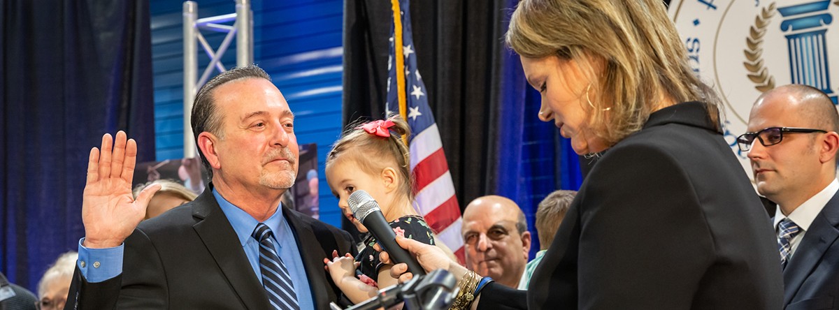 Superintendent Yovino sworn in for second term