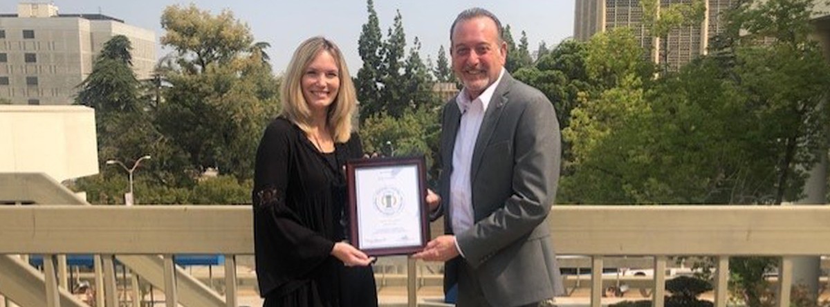 Freeman honored as September Employee of the Month