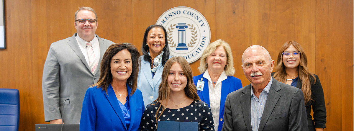 Superintendent Superstar with Superintendent & Board