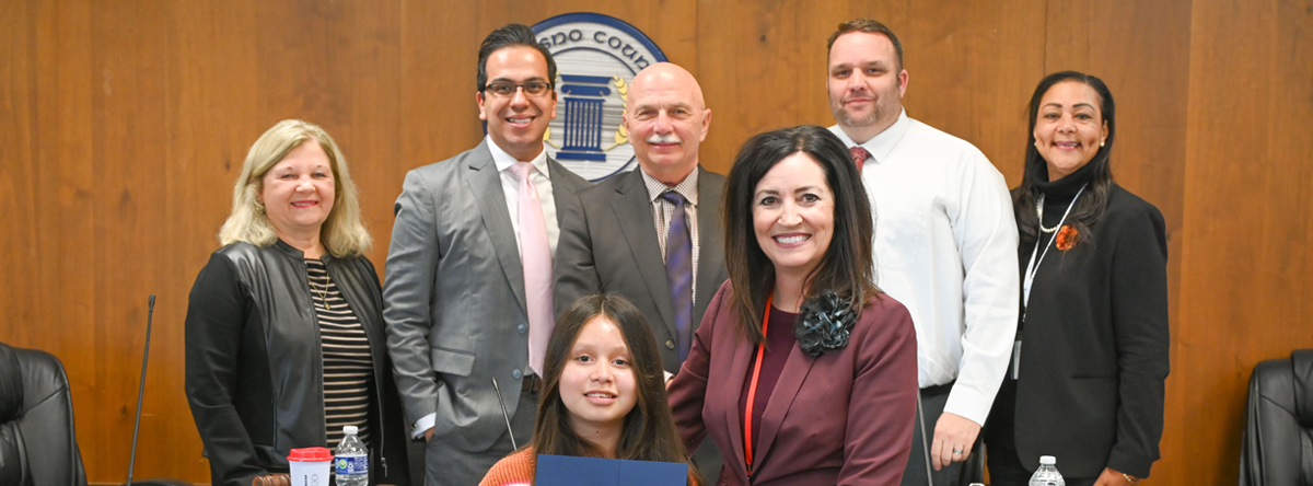 Samantha Flores - February 2024 Superintendent's Superstar